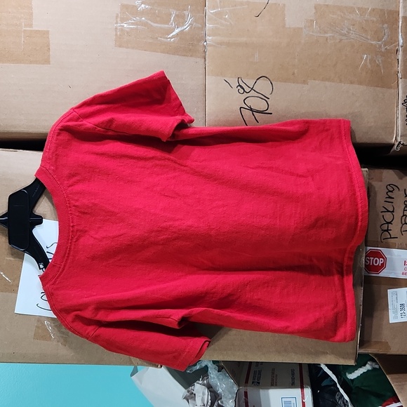 5/$25🌴Power Ranger Red Cotton Small Graphic Tee Shirt - Picture 3 of 3